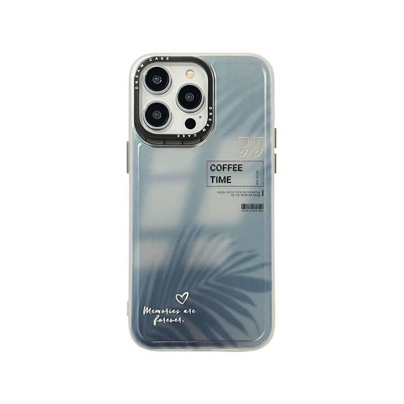 Landscape simple color shadow trendy iPhone Case