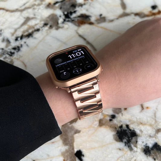 Classic Link Stainless Steel Apple Watch Band