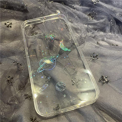 Glitter Galaxy iPhone Case