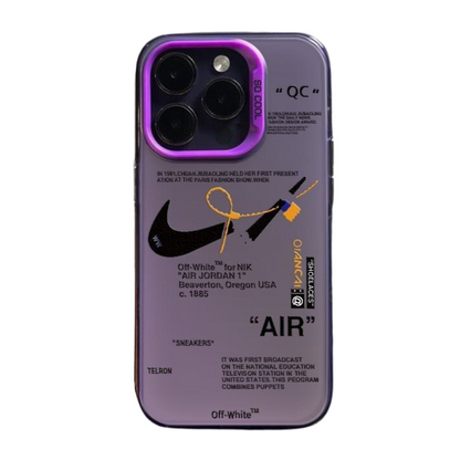 Purple NK x OW iPhone Case
