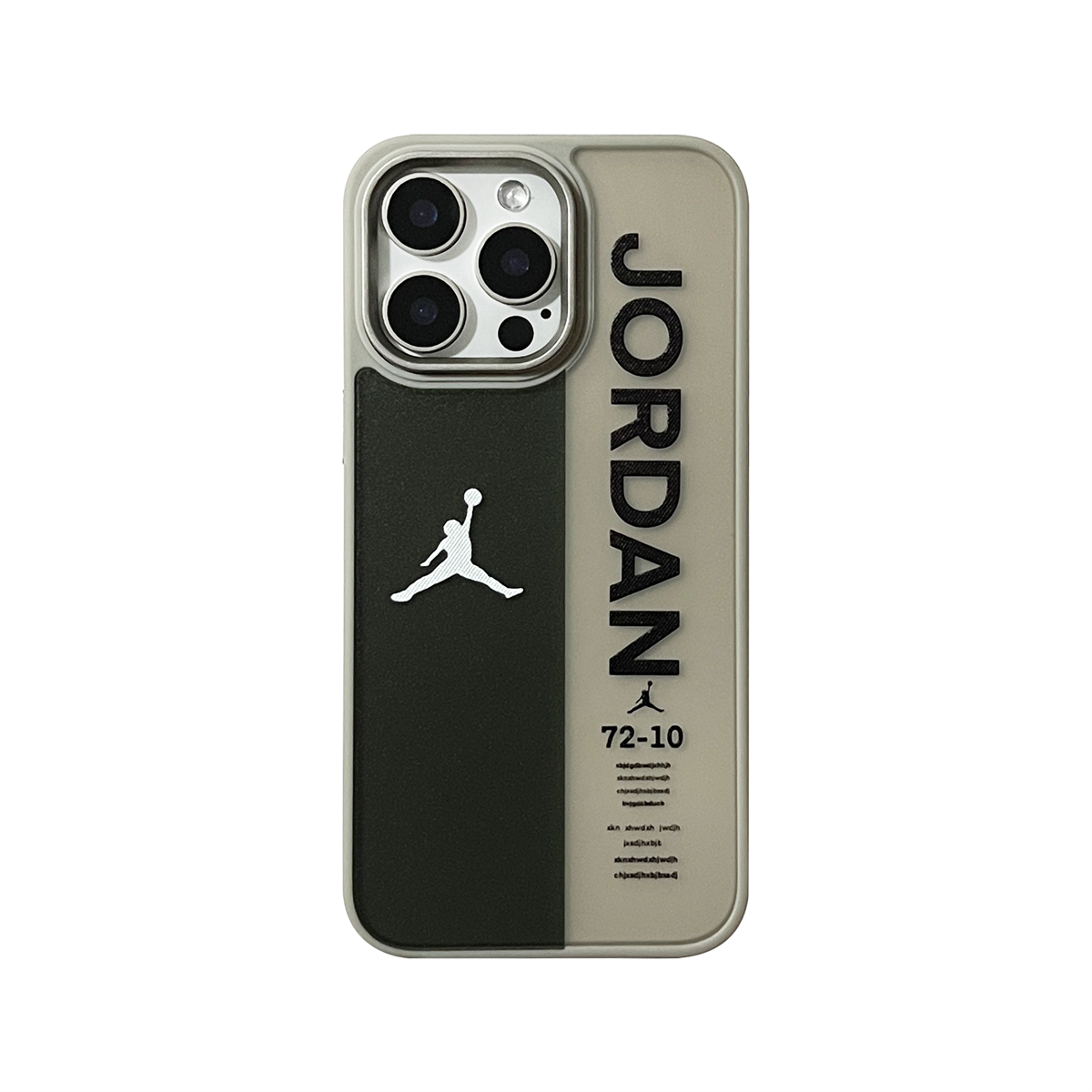 "NK x AJ" Skin Scrub Series Case iPhone Case