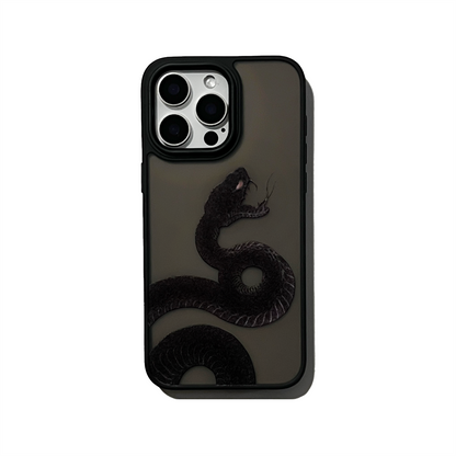 "The snake" Skin Scrub Series Case iPhone Case