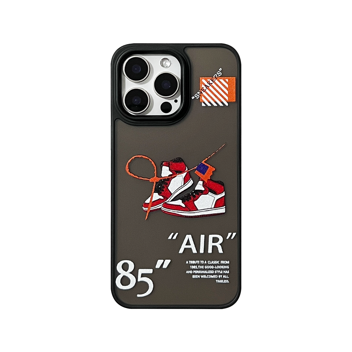 "NK x Sneaker" Skin Scrub Series Case iPhone Case