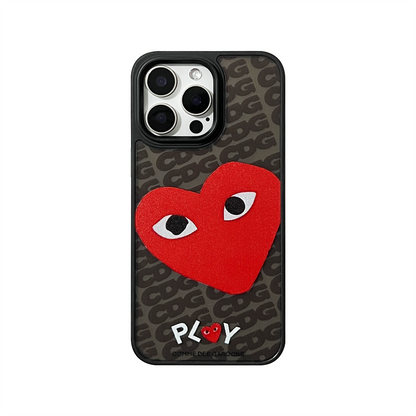 "Heart x LOVE" Skin Scrub Series Case iPhone Case