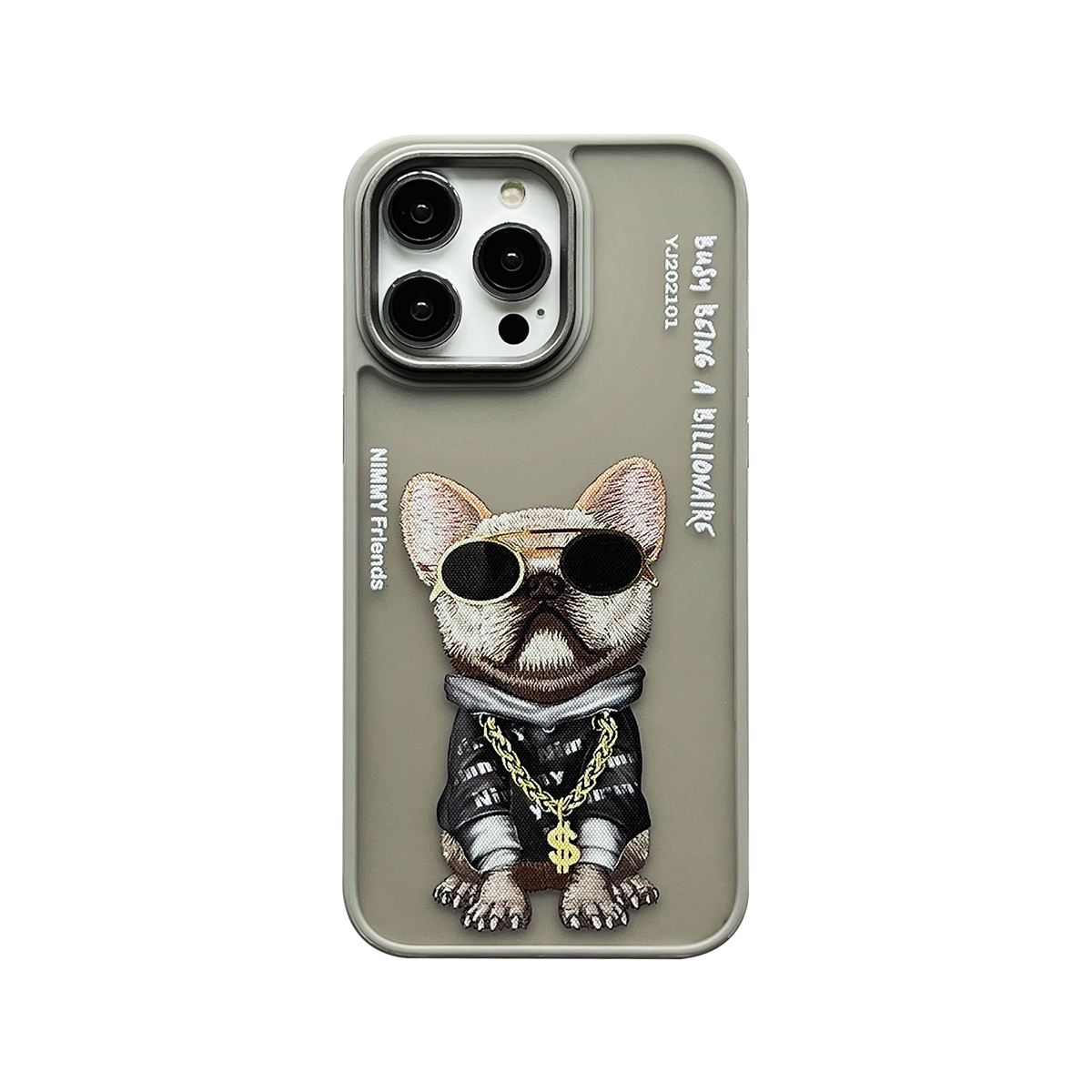 Animated Animal Glasses Skin Scrub Series Trend Case iPhone Case