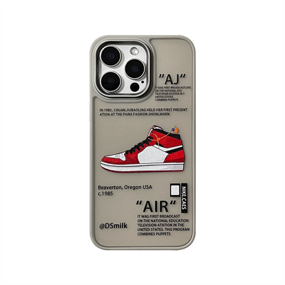 "NK x Sneaker" Skin Scrub Series Case iPhone Case