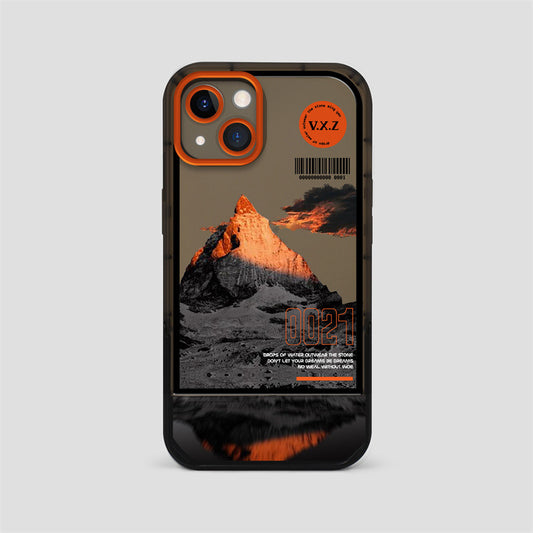 Reflected snow mountain Set iPhone Case