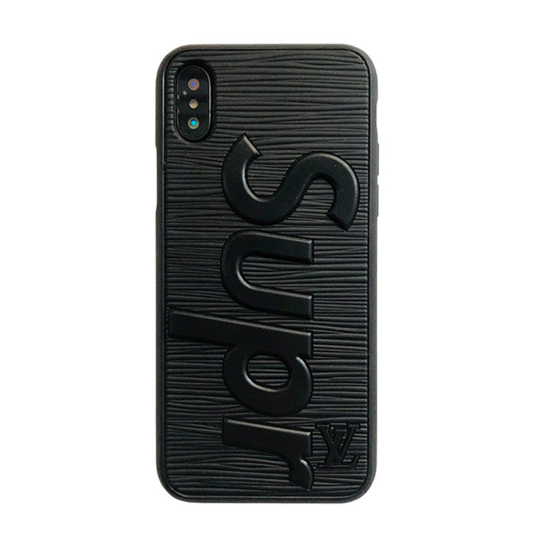 Red SUPR Lettered iPhone Case