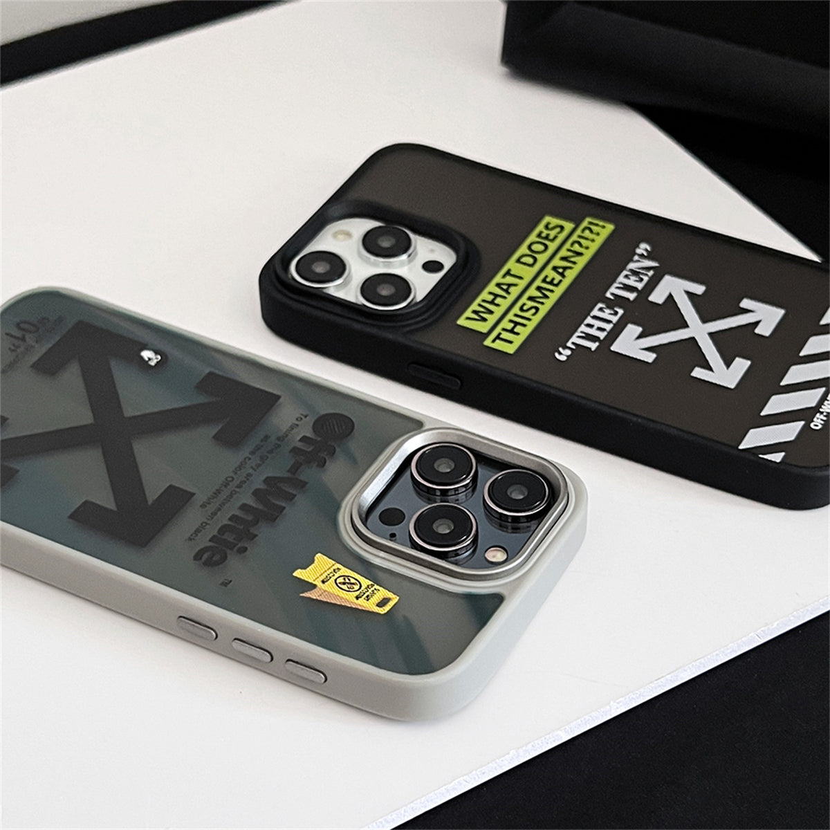 "O x W" Skin Scrub Series Case iPhone Case