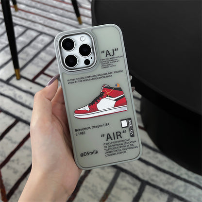 "NK x Sneaker" Skin Scrub Series Case iPhone Case