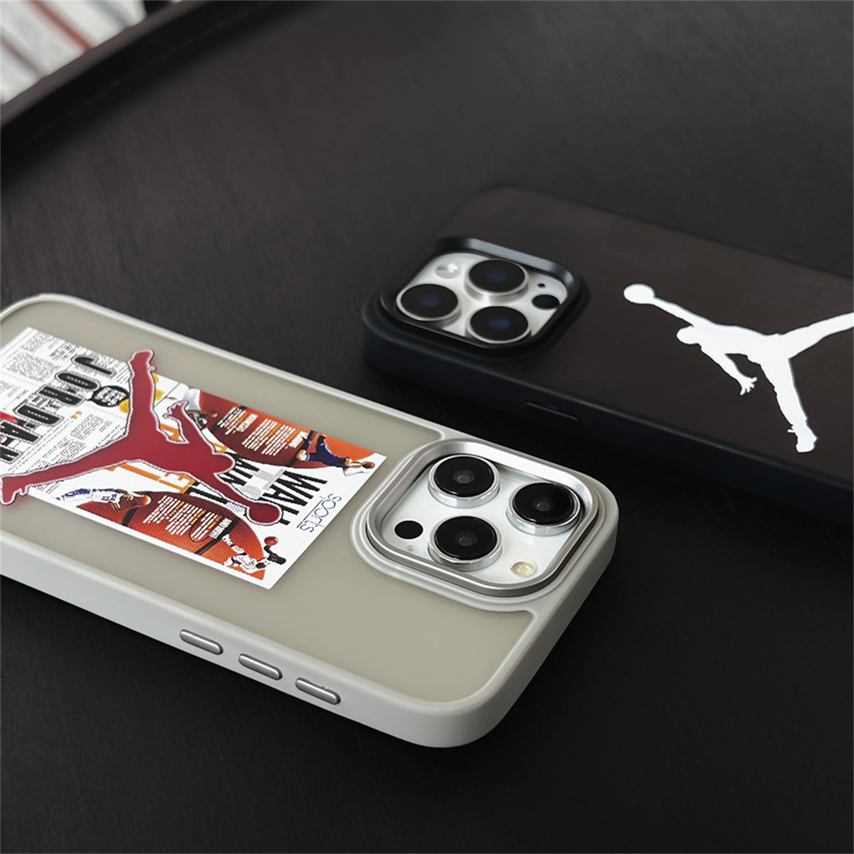 "NK x AJ" Skin Scrub Series Case iPhone Case