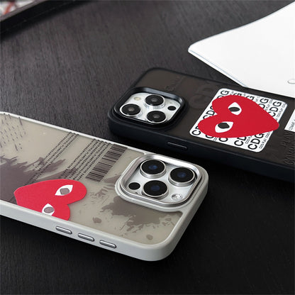 "Heart x LOVE" Skin Scrub Series Case iPhone Case