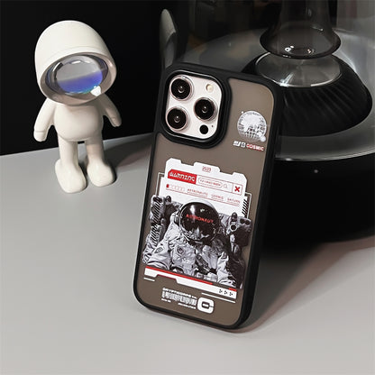 Astronaut Moon Style Skin Scrub Series Trend Case iPhone Case