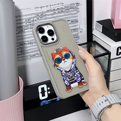 Animated Animal Glasses Skin Scrub Series Trend Case iPhone Case