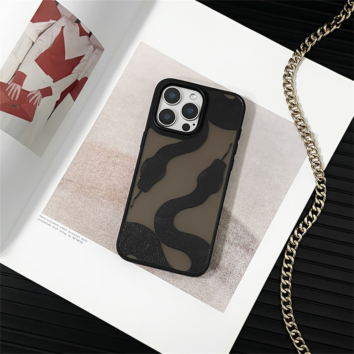 "The snake" Skin Scrub Series Case iPhone Case