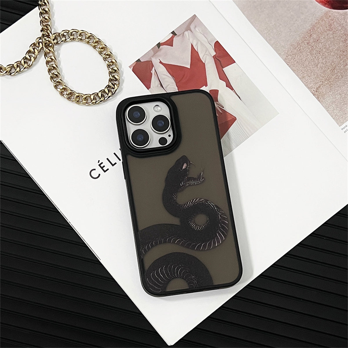 "The snake" Skin Scrub Series Case iPhone Case