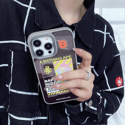 "Camouflage Ape  x Trend" Skin Scrub Series Trend Case iPhone Case