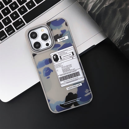 "Camouflage Ape  x Trend" Skin Scrub Series Trend Case iPhone Case