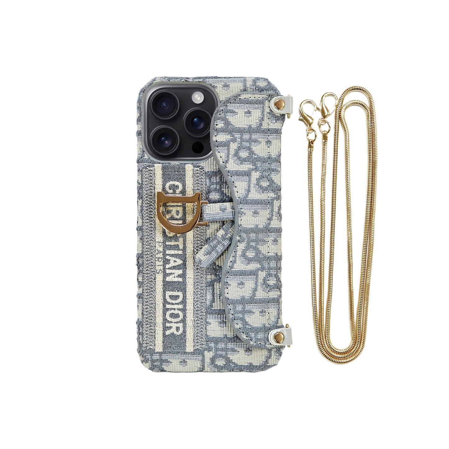 Classic DR x Lanyard Chain iPhone Case