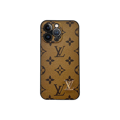 Extra Cover Pendant Mono iPhone Case - Light Brown