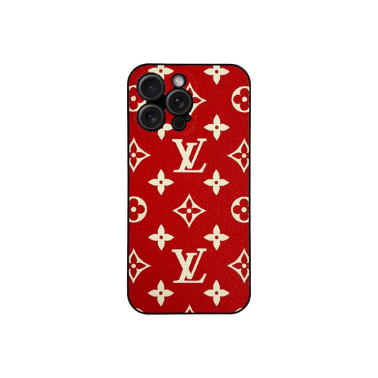 Extra Cover Mono iPhone Case - Red