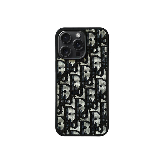 Black DR Full Cover iPhone Case