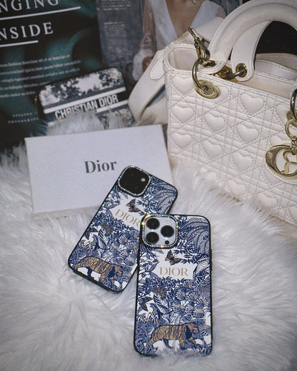 Floral Imprint DR Full Cover iPhone Case