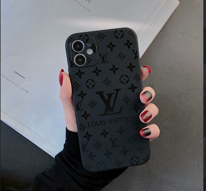 Lettered Mono Matte iPhone Case