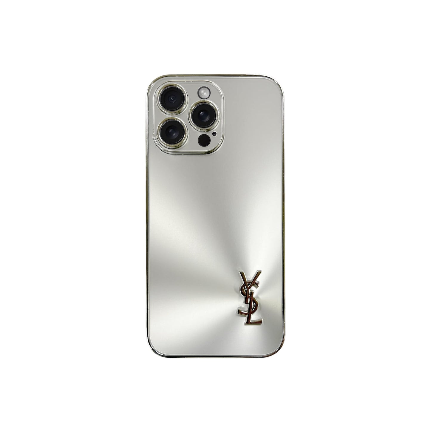 Silver Metallic YL iPhone Case