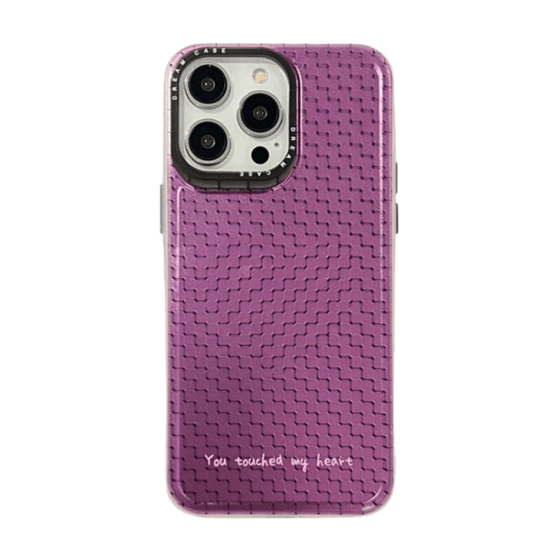 Touched My Heart iPhone Case