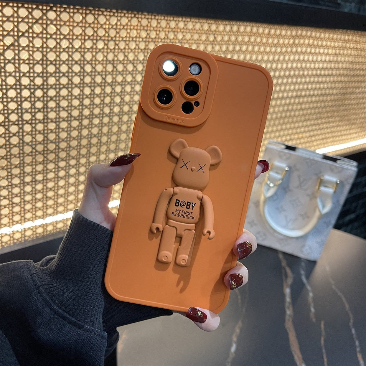 Classic Brown Bear 3D iPhone Case