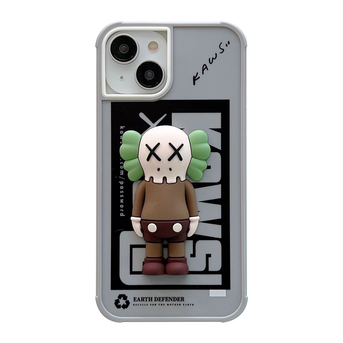 Standing Doll x Gray Out iPhone Case