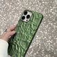 Forest Green Wrinkle 3D iPhone Case