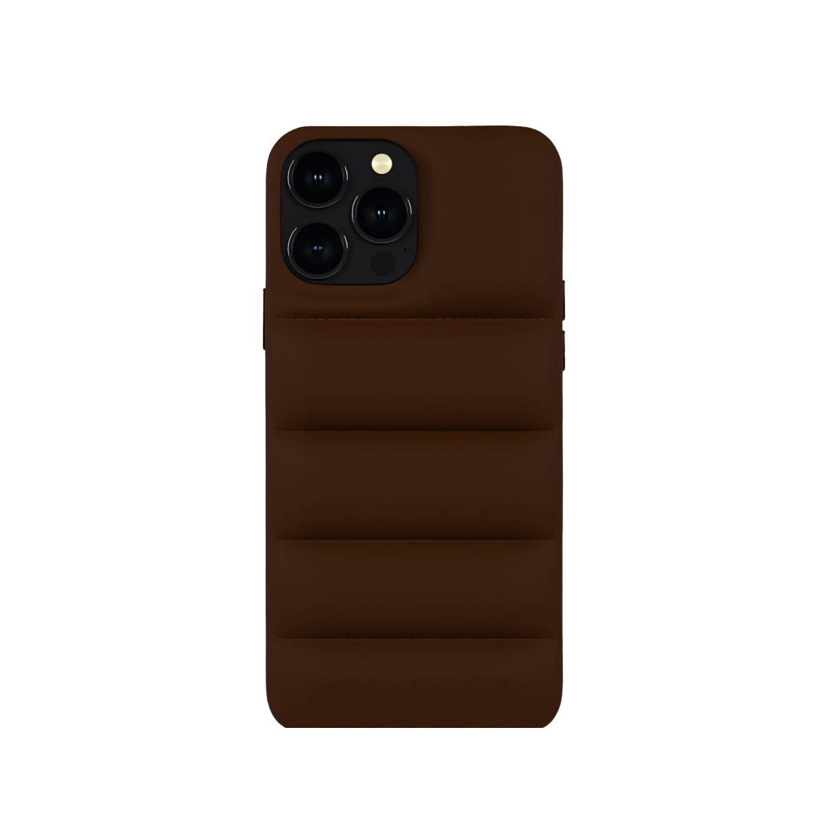 Puffer Series - Brown iPhone Case
