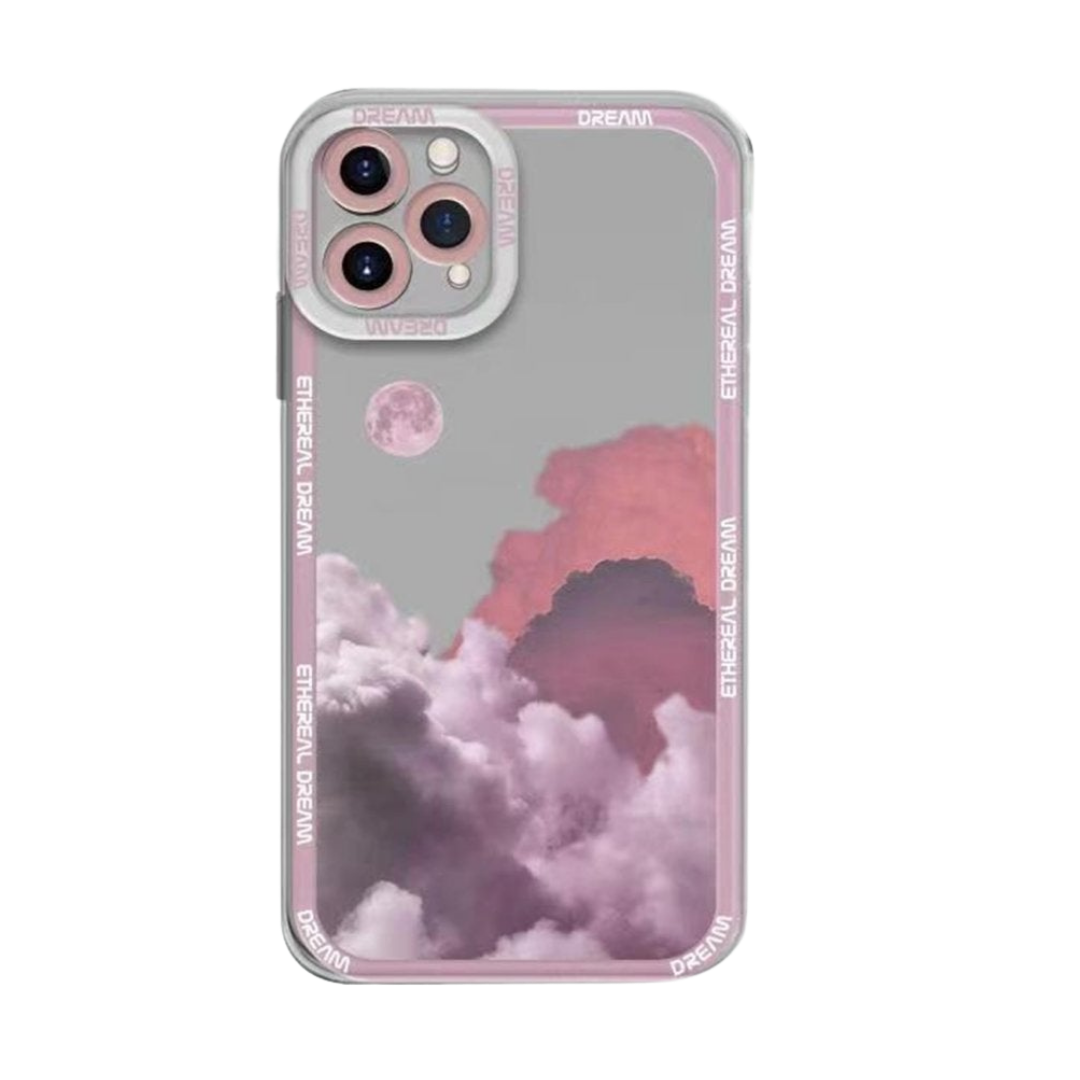 Pink Sun Set iPhone Case