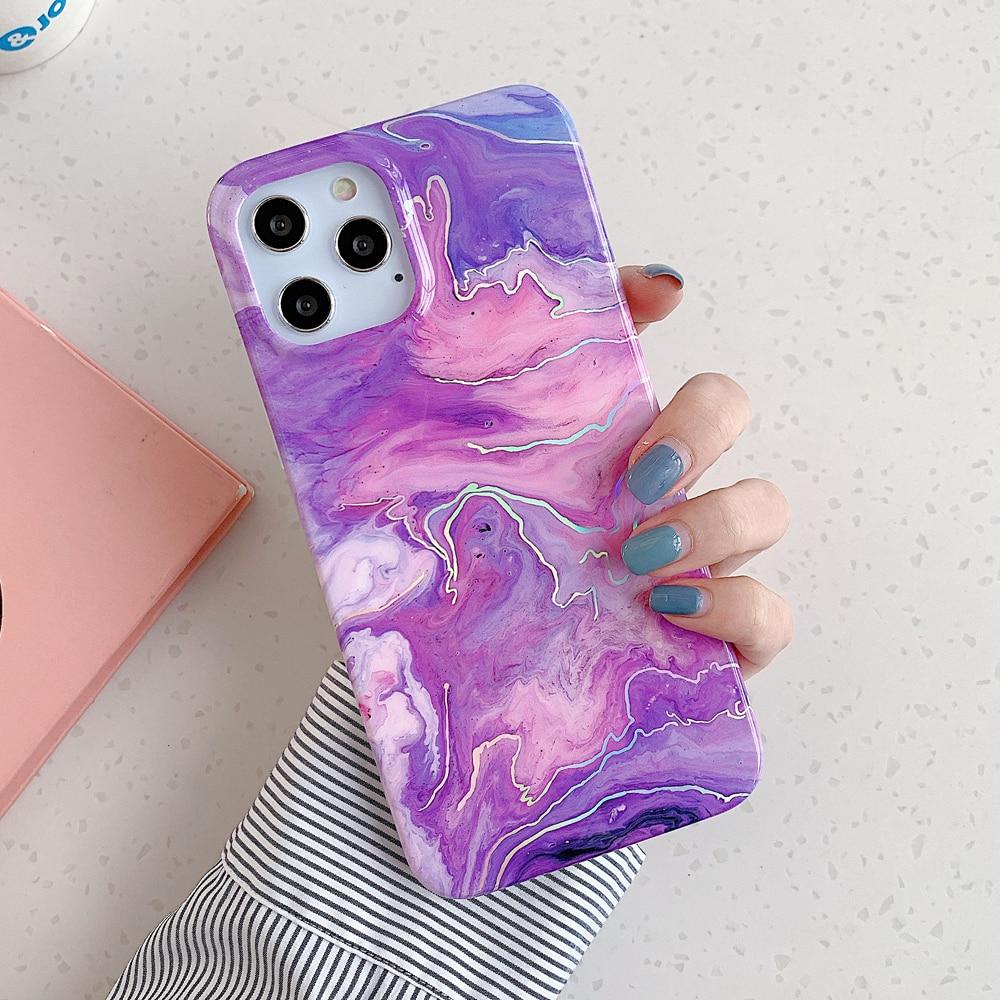 Abstract Laser Marble Case