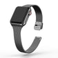 Compact Slim Steel Milanese Band