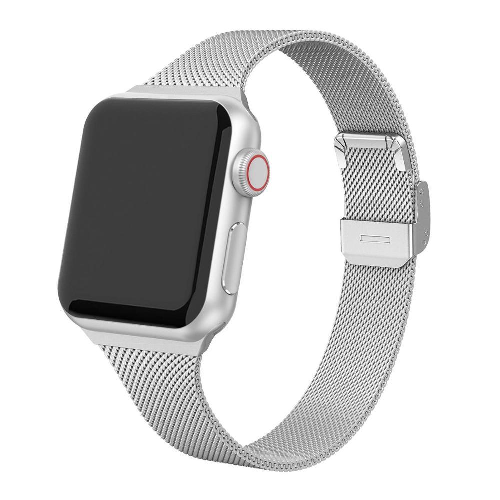Compact Slim Steel Milanese Band