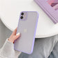 Clear Color Bumper iPhone Case