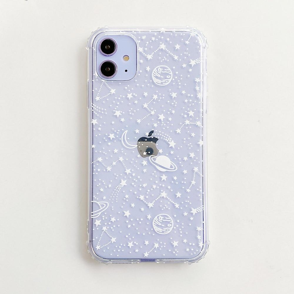 Clear Galaxy Cosmo iPhone Case