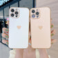 Love Heart Full Cover iPhone Case
