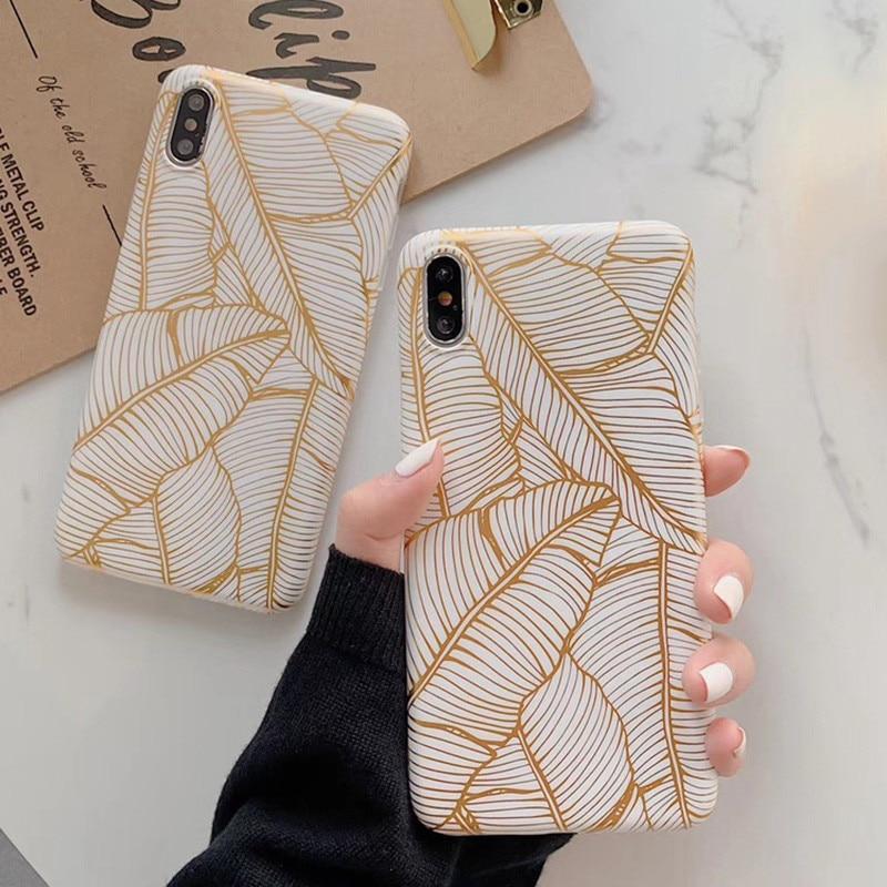 Golden Leaf iPhone Case