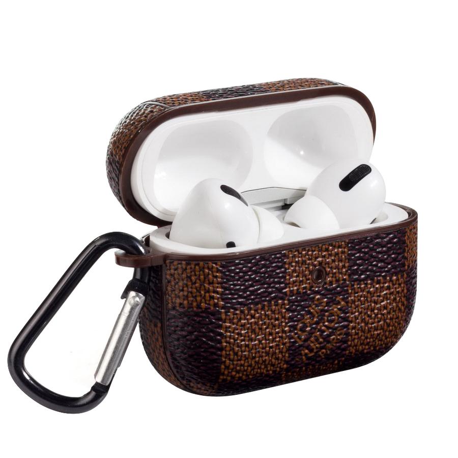 Brown LV Luxury High End Airpods Pro / Airpod Series 3 Case