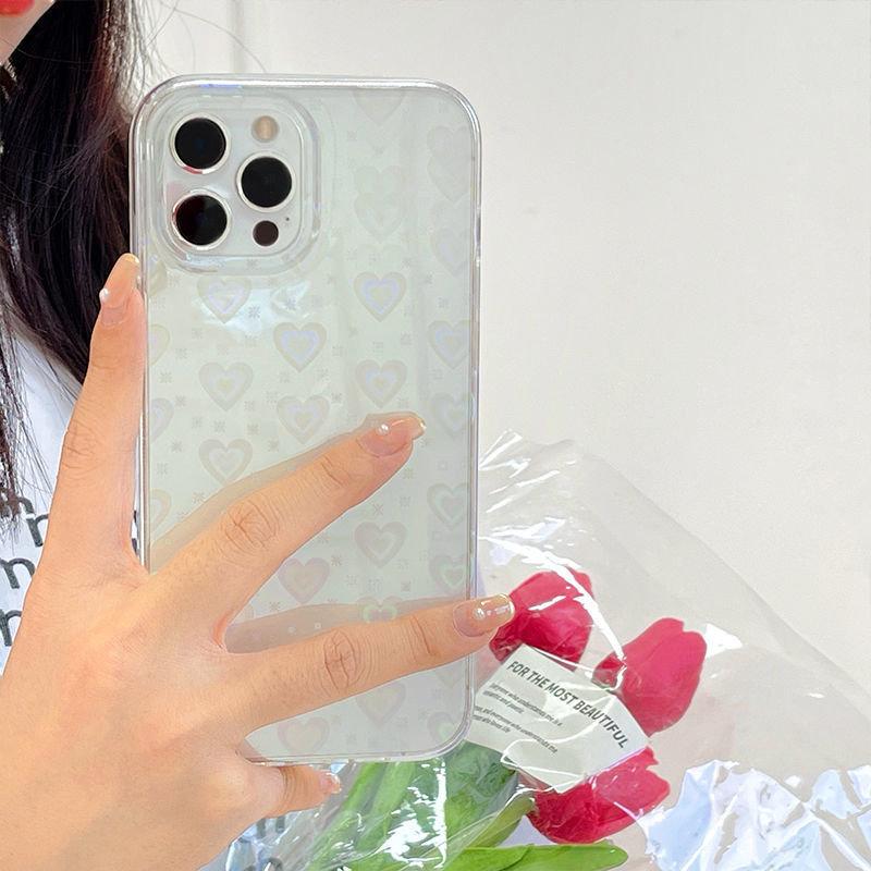 Holographic Heart iPhone Case