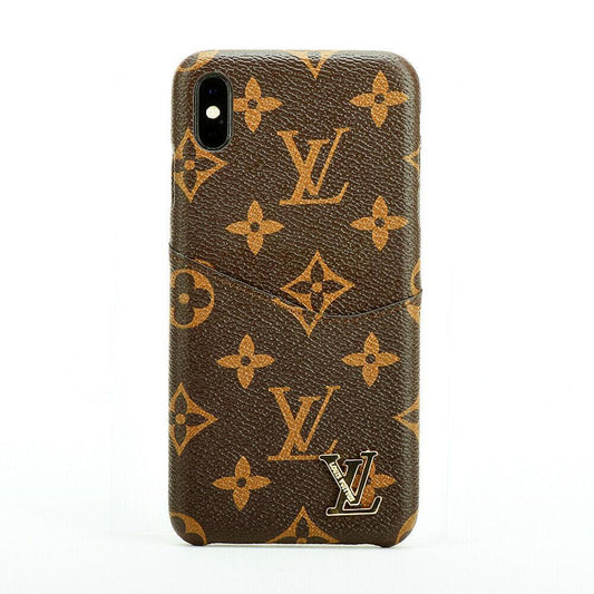 Classic Black Louis Vuitton X Supreme iPhone XS Max Clear Case