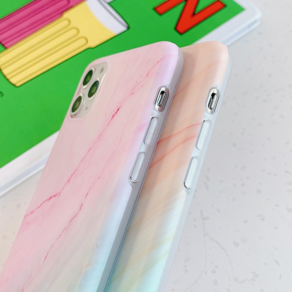 Rainbow Marble iPhone Case